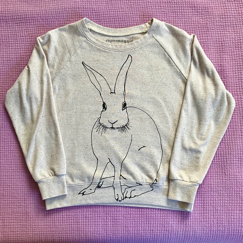 Supermaggie Pia Bunny print pullover top
